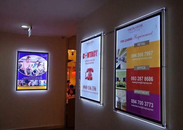 In Tranh Hộp Đèn QC