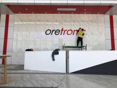 Chữ nỗi chân fomex không đèn